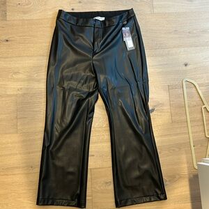Lola & Sophie Vegan Leather Joggers